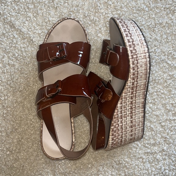 Locale wedge Platforms Sandals size 39 - Picture 3 of 5